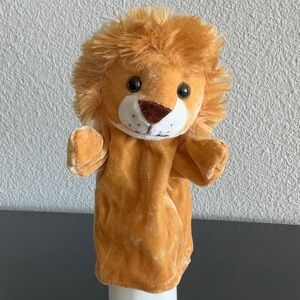 🫶🏼 New Lion Animal Hand Puppet. For Boy or girl.